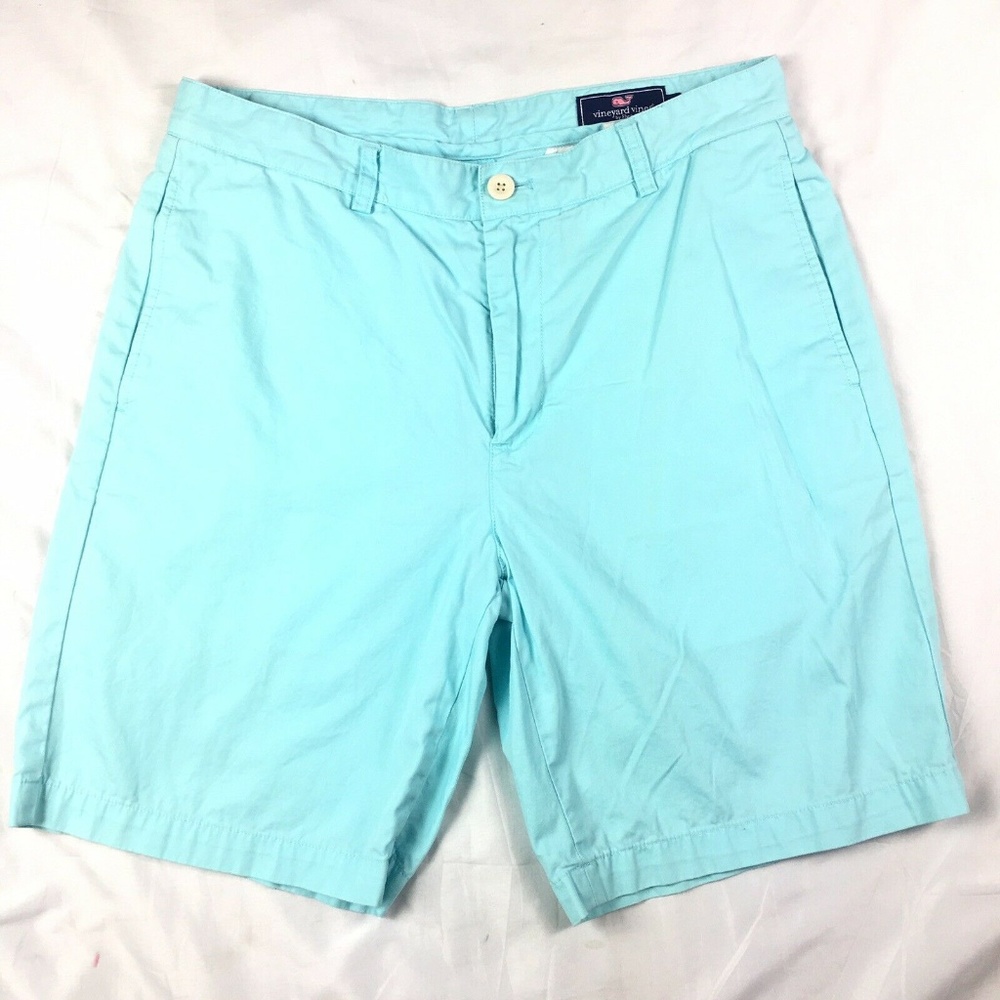 Vineyard Vines Mens Chino Shorts Size 33 Light Blu